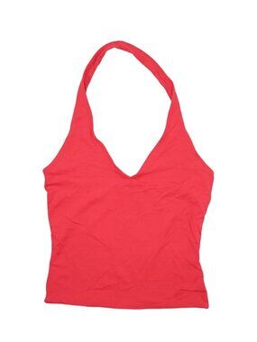 Supre Luxe Halter Top in Red